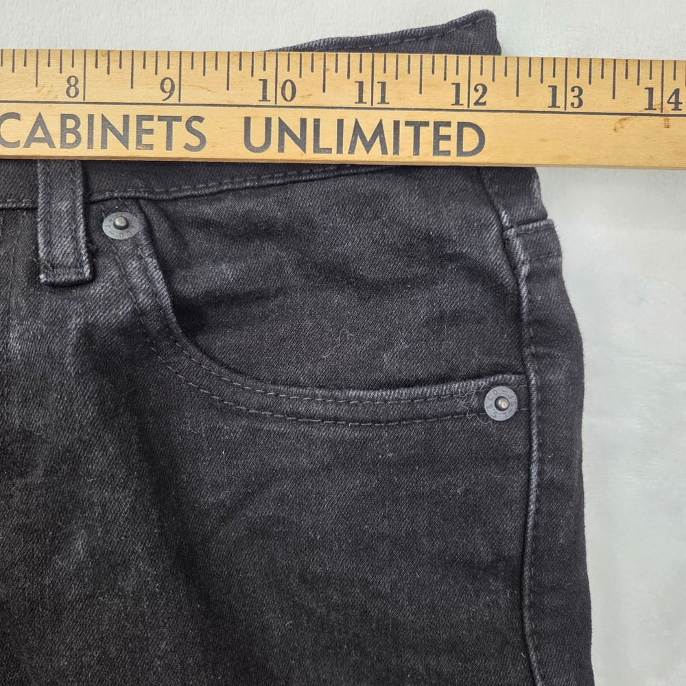 Levi Jeans Kids‎ Size 10 Black Slim Fit 511 Denim Excellent - Picture 6 of 9
